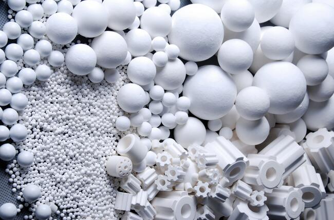 白色陶瓷顆粒 白色陶瓷顆粒